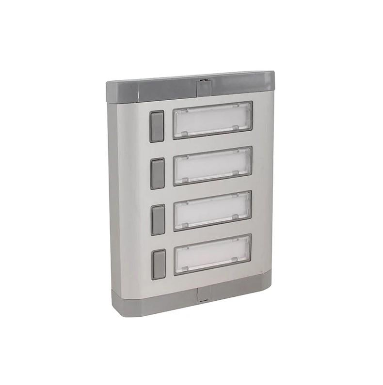 MUTLUSAN 4'LÜ ALÜMİNYUM ZİL BUTONU 1.KALİTE 037 106 020004