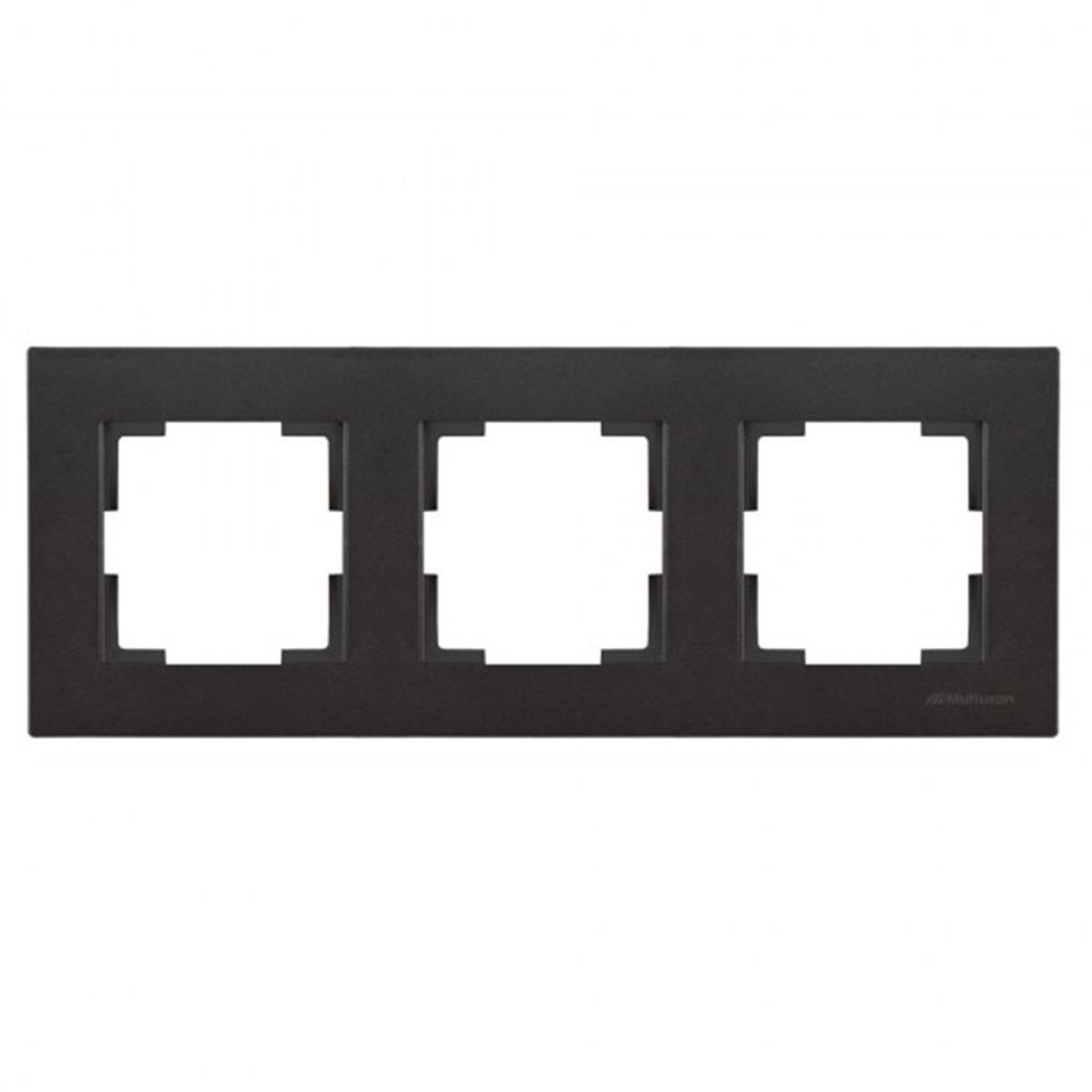 MUTLUSAN RİTA SİYAH ÜÇLÜ YATAY ÇERÇEVE MUT-2220 800 1384