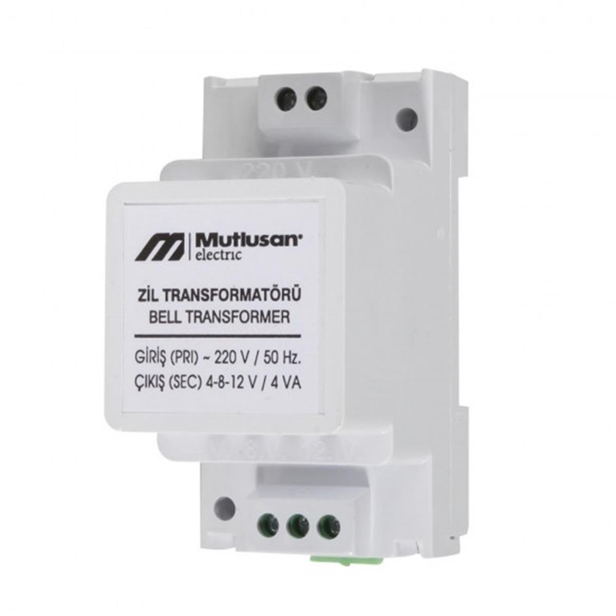 MUTLUSAN ZİL TRAFOSU 12V 027 105 010012