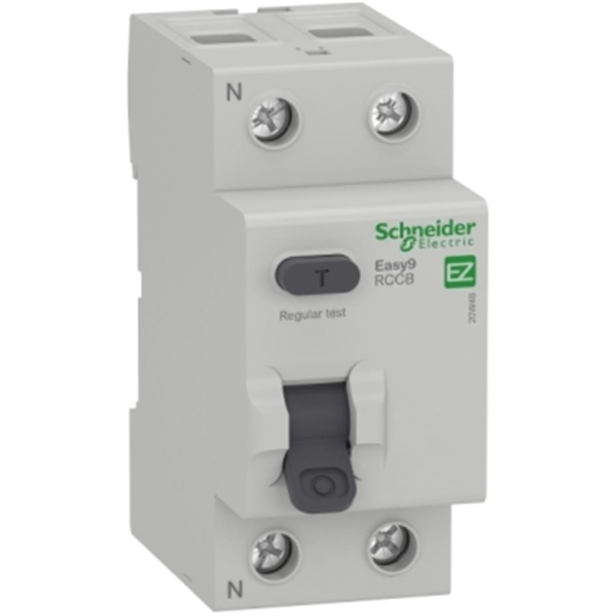SCHNEIDER EZ9R05263 2X63A 30MA EASY9 KAÇAK AKIM RÖLESİ