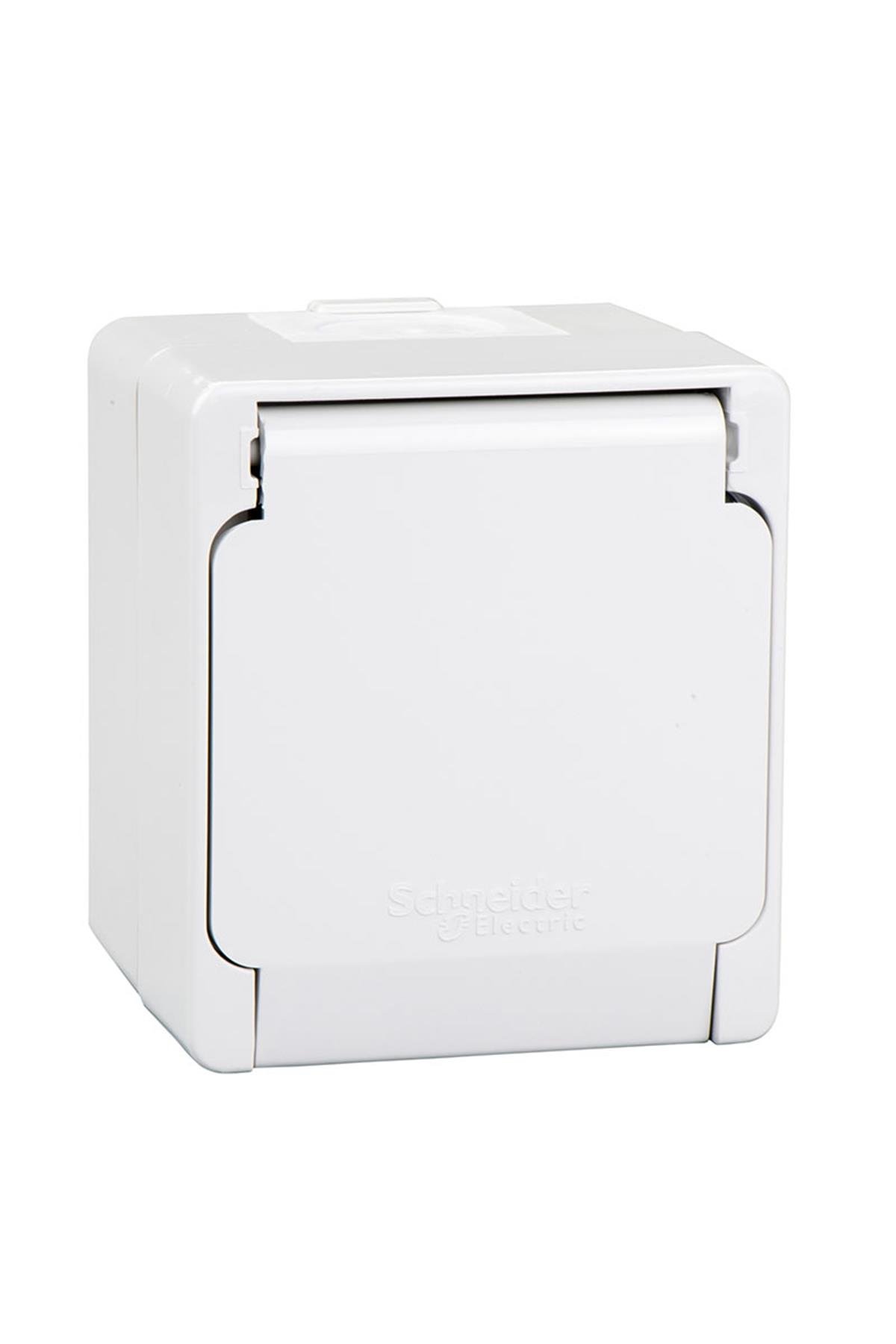 SCHNEIDER NML3100133 GRİ NEMLİYER KAPAKLI TOPRAKLI PRİZ