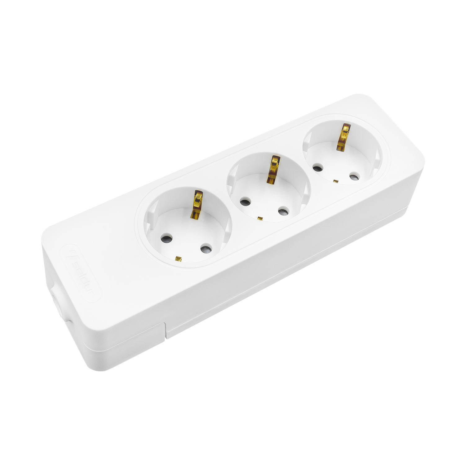 Seldur G3TD00B Üçlü Topraklı Priz, Klemensli (Kablosuz)