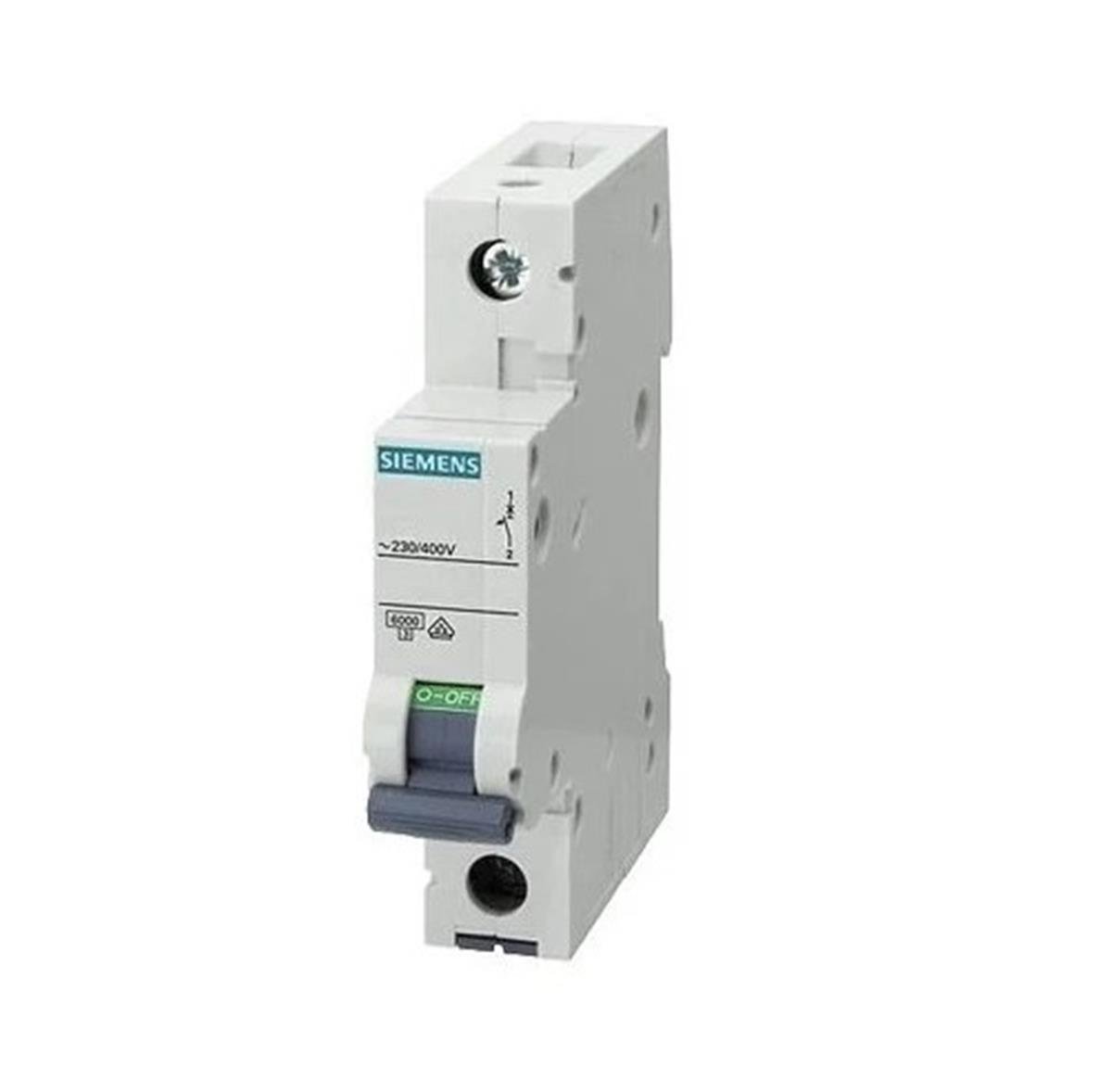 SIEMENS 1X2A 6KA 1F C TİPİ OTOMATİK SİGORTA 5SL6102-7