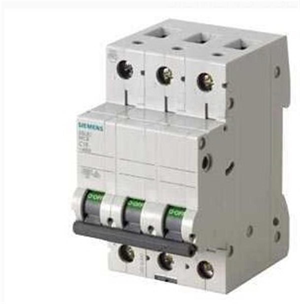 SIEMENS 5SL6350-7 OTOMATİK SİGORTA C 50A 3FAZ 6KA 70MM