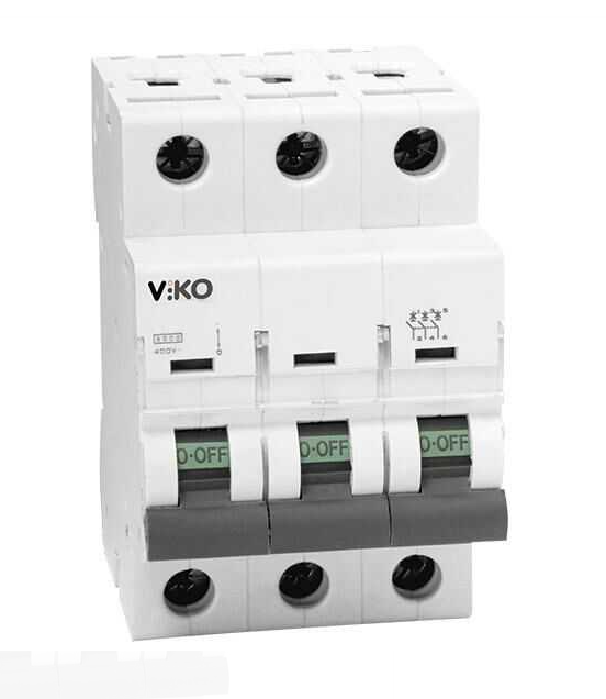 Viko 6VTB-3C16 TRİFAZE 3X16A C TİPİ OTOMATİK SİGORTA 6KA