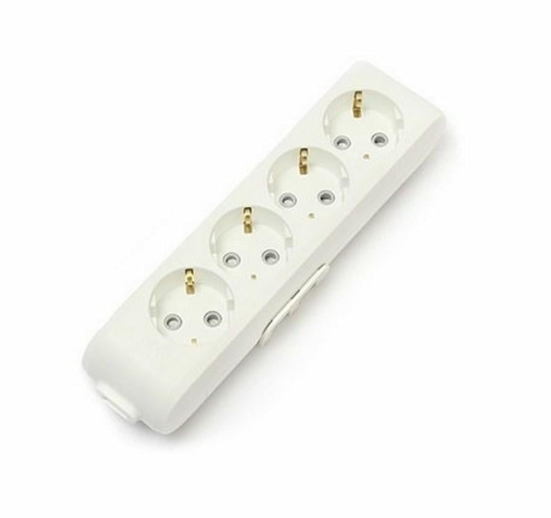 Viko 90113400 Multi-Let 4Lü Priz Çocuk Korumalı Topraklı Klemensli Grup Priz
