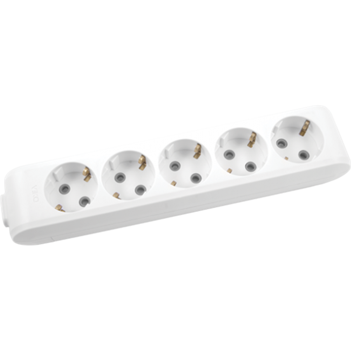 VİKO 90113500 MULTİ-LET 5Lİ PRİZ ÇOCUK KORUMALI TOPRAKLI KLEMENSLİ GRUP PRİZ