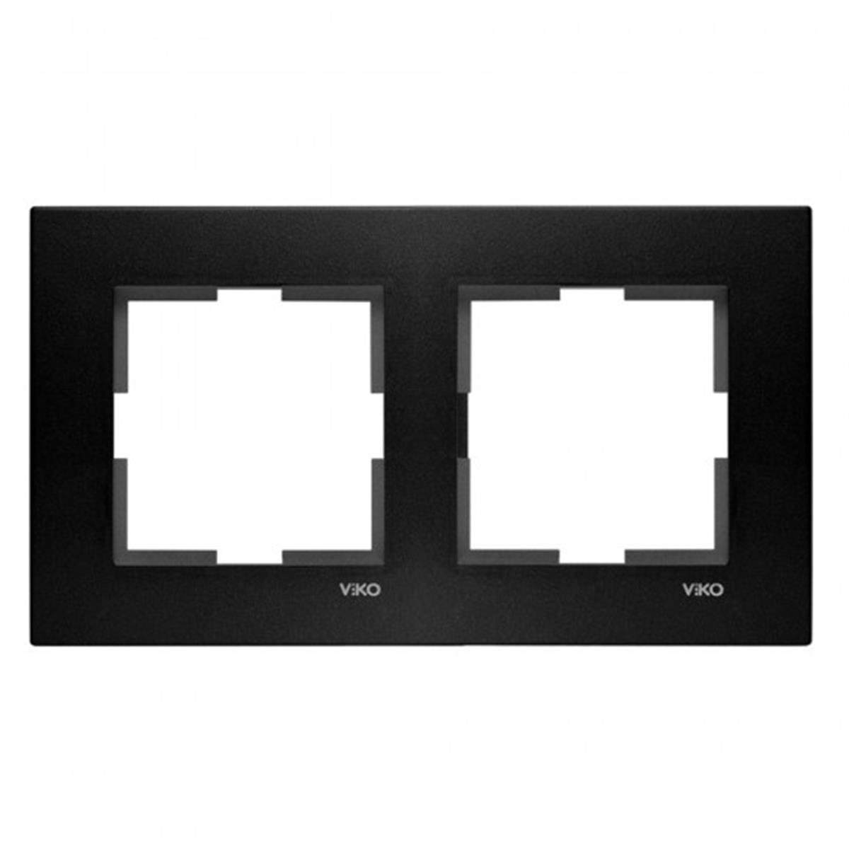 VİKO 92190652 NOVELLA SİYAH İKİLİ ÇERÇEVE