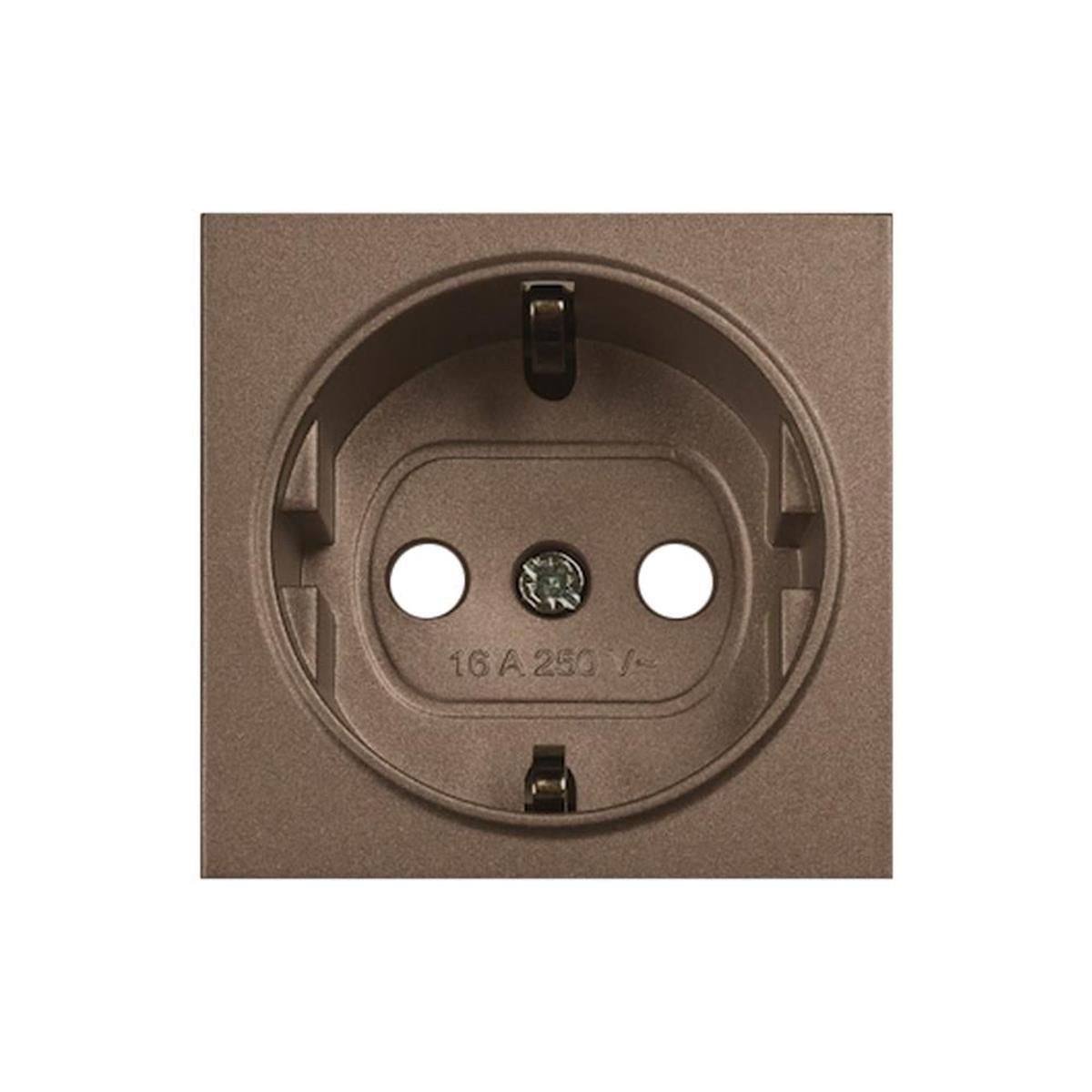 VİKO 92605342 NOVELLA/TRENDA ANTRASİT TOPRAKLI PRİZ KAPAK (MEKANİZMA HARİÇ)