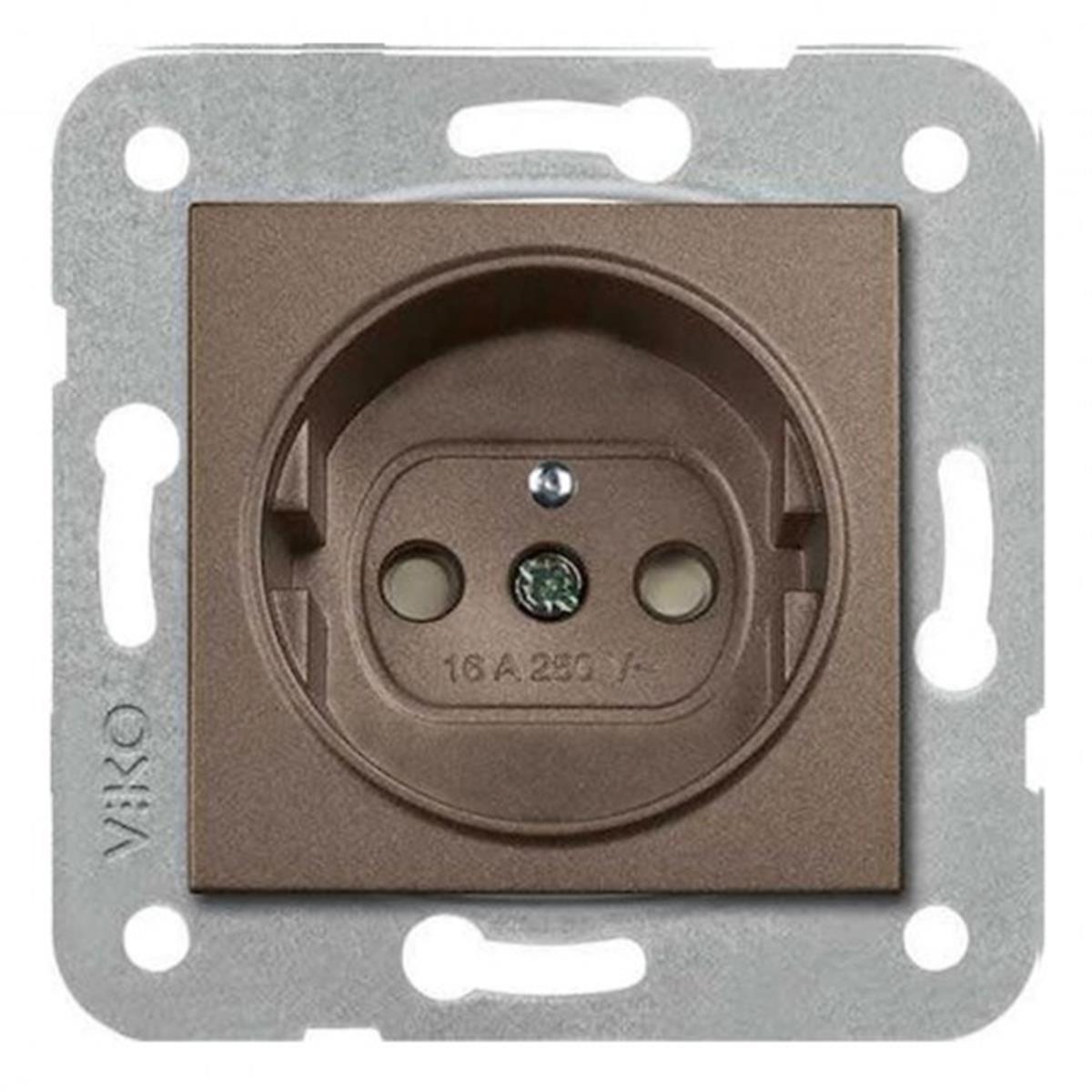 VİKO 92605345 NOVELLA/TRENDA ANTRASİT UPS PRİZ KAPAK (MEKANİZMA HARİÇ)