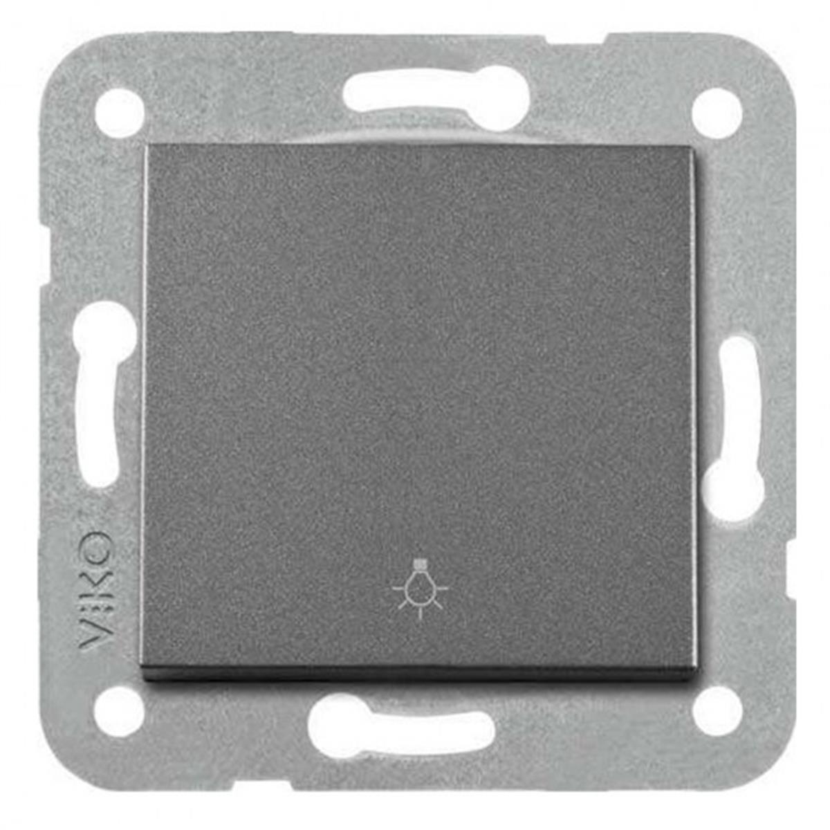 VİKO 92605403 NOVELLA/TRENDA FÜME LİGHT DÜĞME (MEKANİZMA HARİÇ)