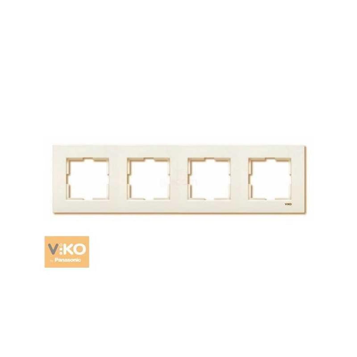 VİKO KARRE KREM 4'LÜ ÇERÇEVE 90960213