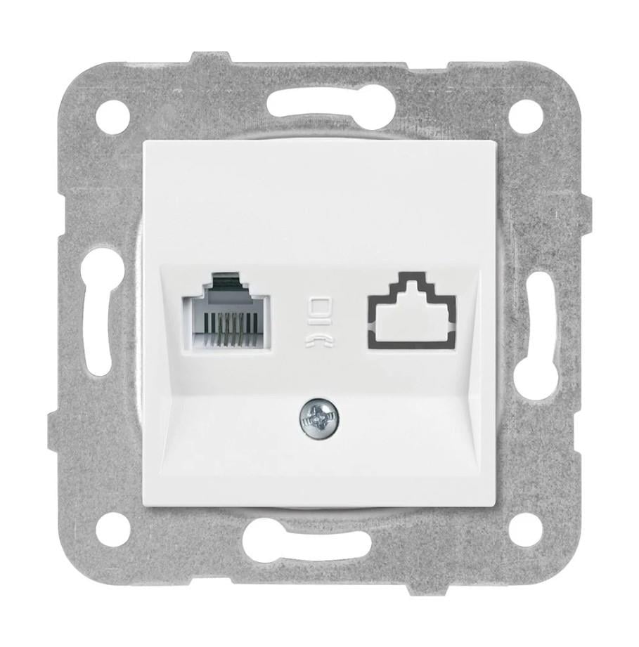 Viko Meridian Numeris Telefon Prizi (Rj11) (Çerçeve Hariç) - Beyaz