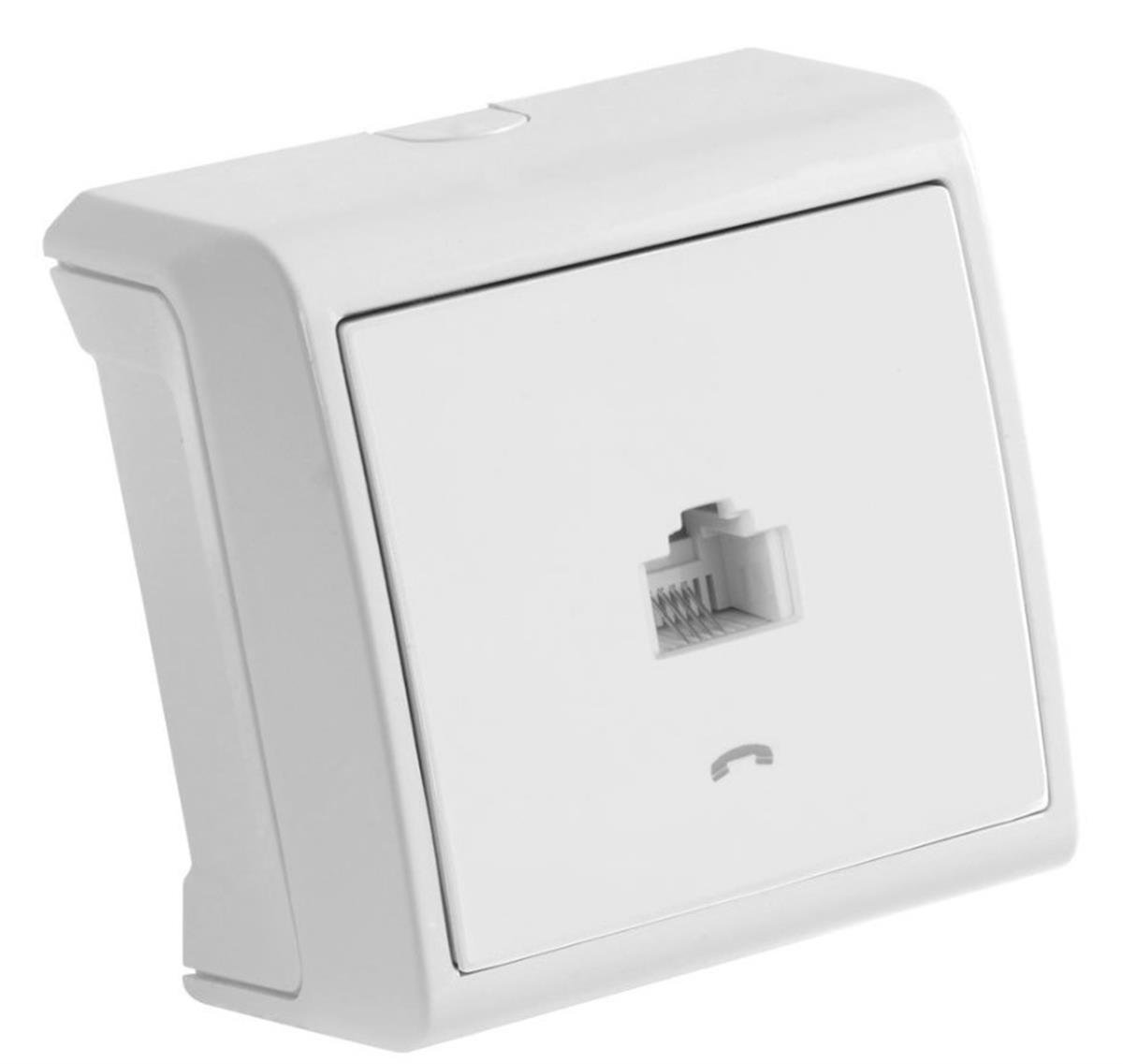 VİKO VERA BEYAZ SIVA ÜSTÜ TEKLİ NÜMERİS CAT-3 - 90681013