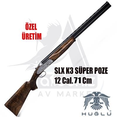 Huğlu SLX-K3 Süper Poze 12 cal. 71 cm Yivsiz Av TüfeğiHUĞLU
