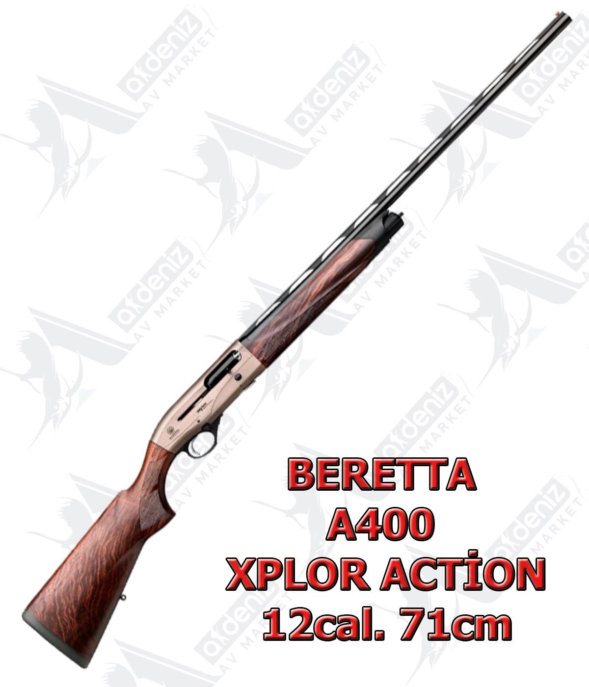 Beretta A400 Xplor Action 12 cal. 71 cm Y.Oto Yivsiz Av TüfeğiBERETTA