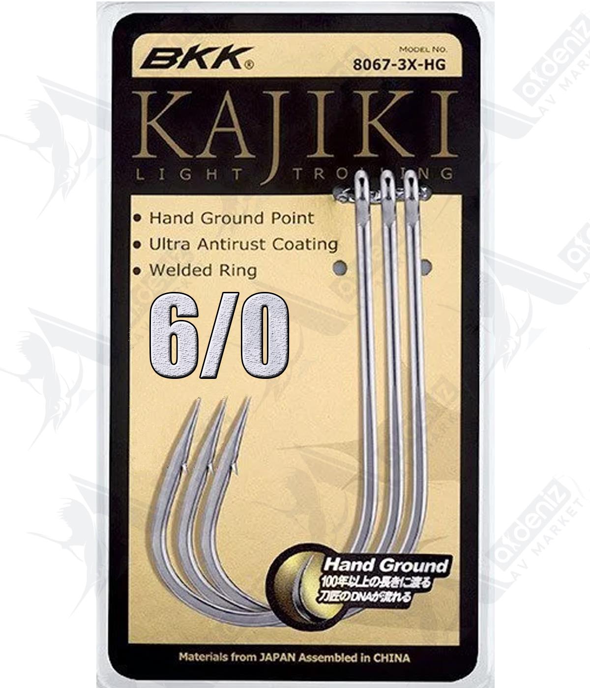 BKK Kajiki Light Trolling Olta İğnesi 6'lı Paket No:6/0BKK