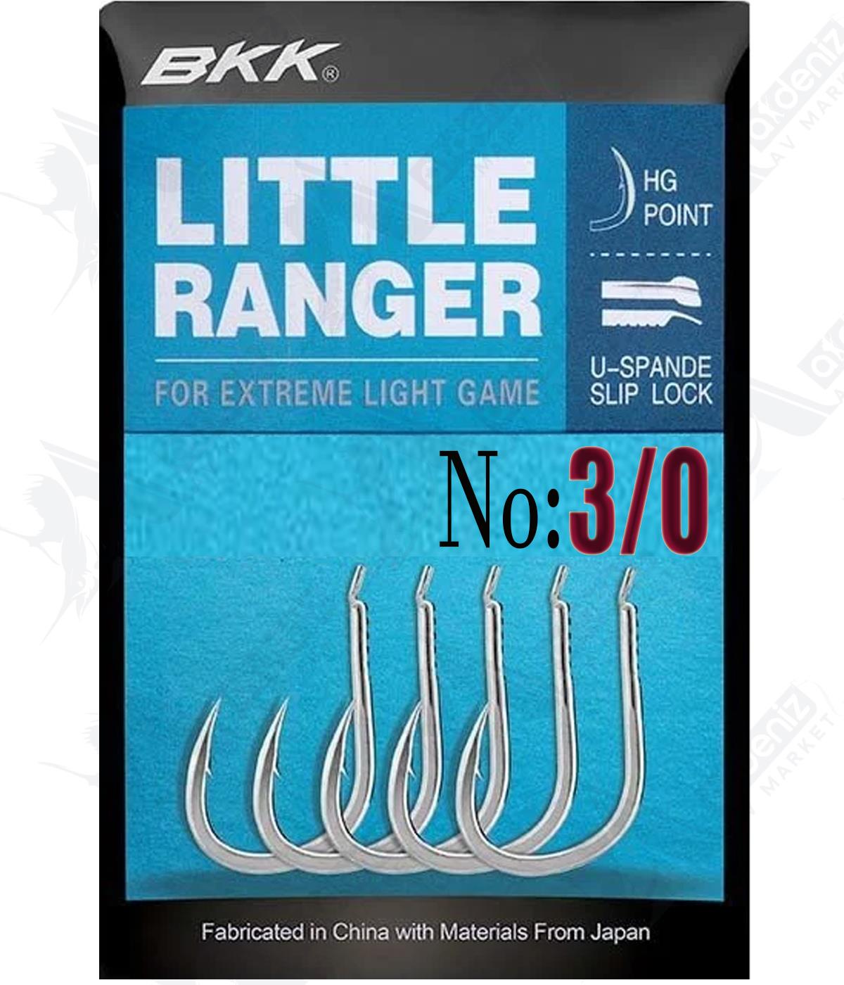 BKK Little Ranger Olta İğnesi 5'li Paket No:3/0BKK