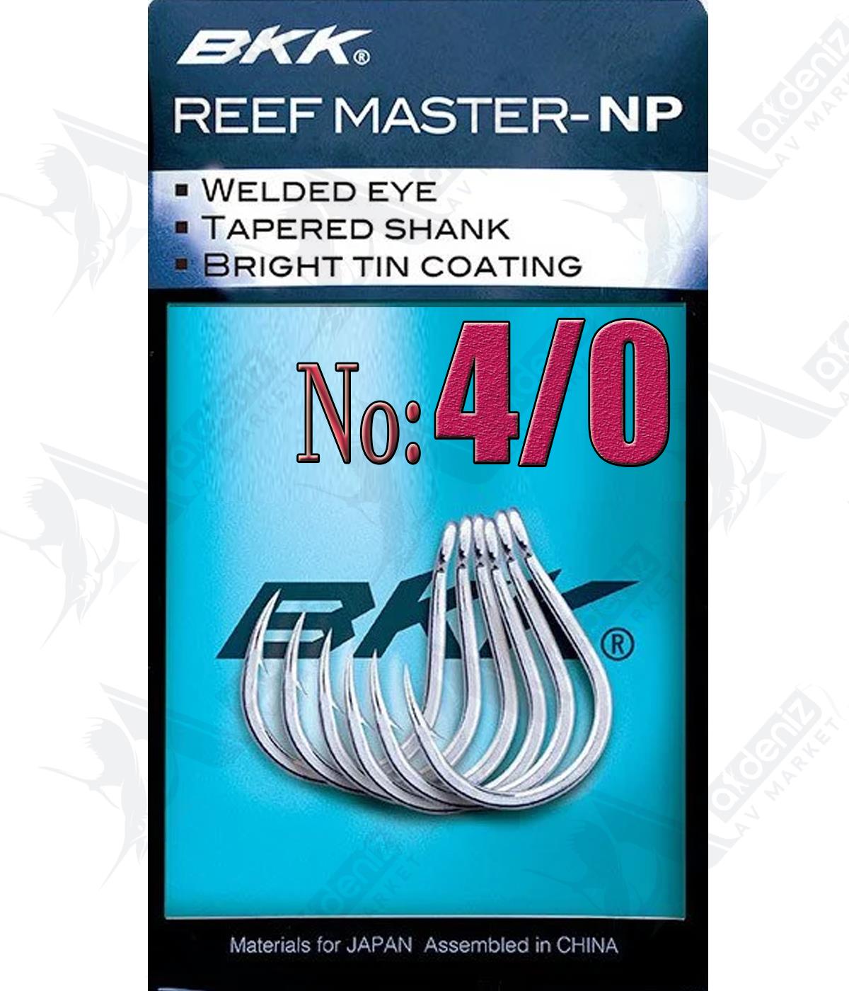 BKK Reefmaster NP Jig Assist Olta İğnesi 7'li Paket No:4/0BKK