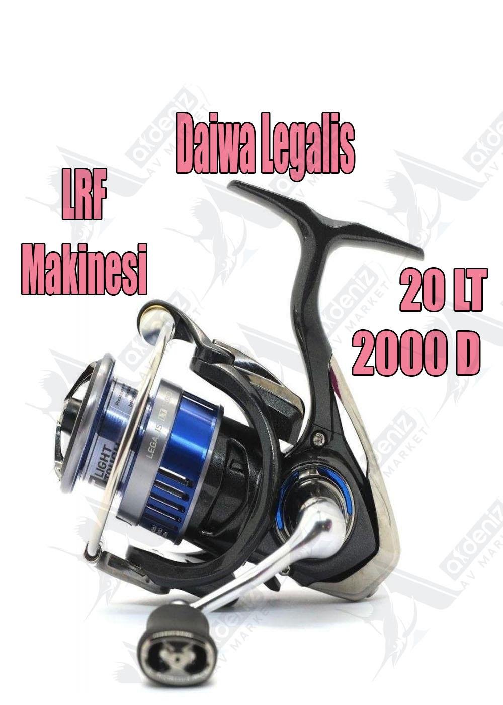 Daiwa Legalis 20 LT 2000 D LRF ve Spin Makinesi (USA)DAİWA