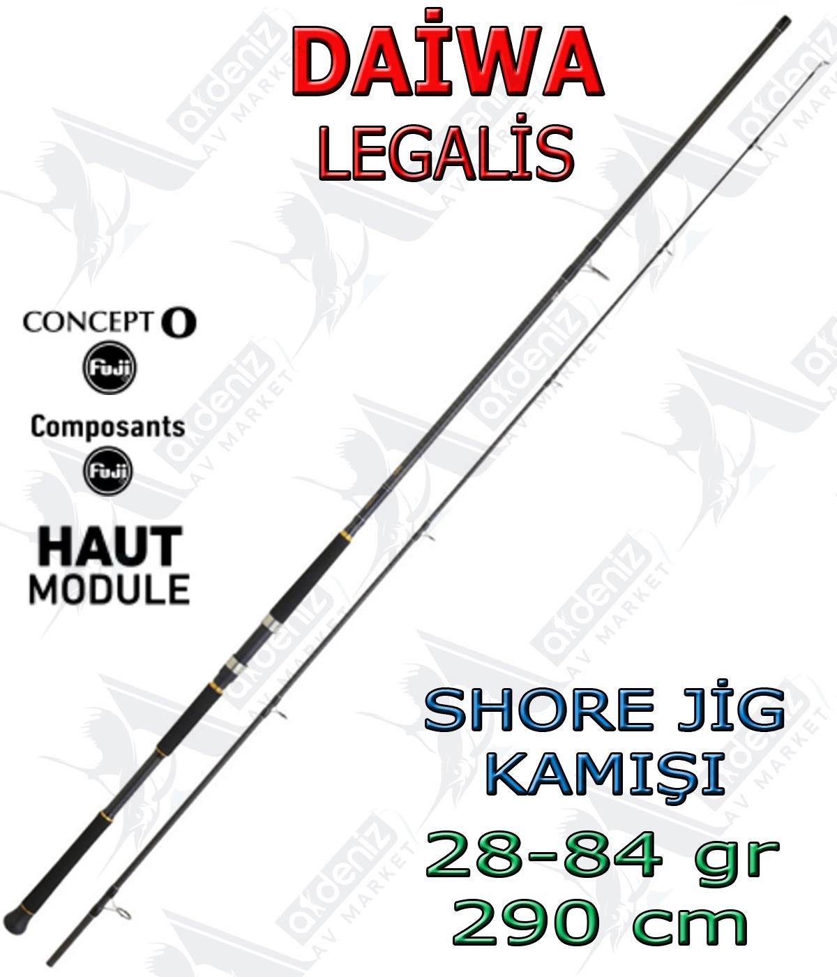 Daiwa New Legalis Shore Jigging 290Cm 28-84Gr Olta KamışıDAİWA