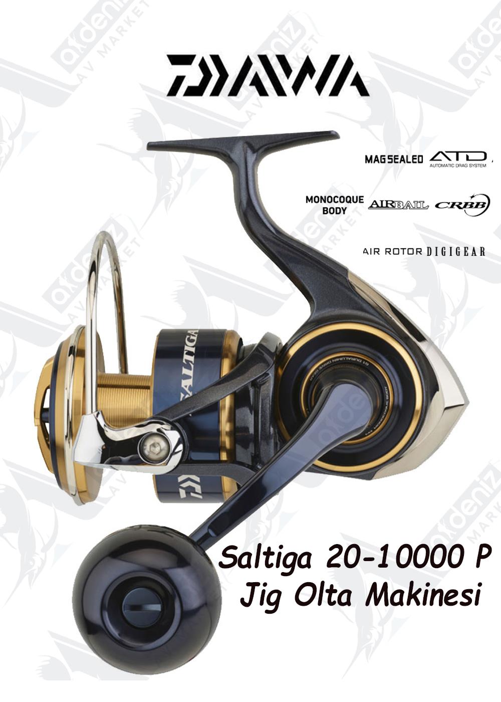 Daiwa Saltiga 20 10000-P (4.8:1) Jig Olta MakinesiDAİWA