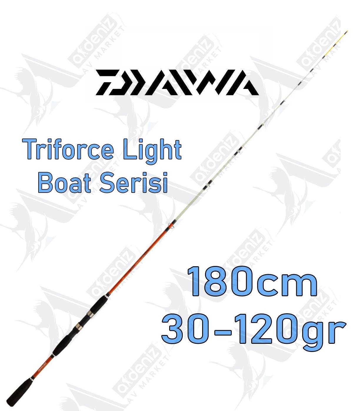 Daiwa Triforce Light Boat 30-120gr 180cm Tekne-Bot KamışıDAİWA