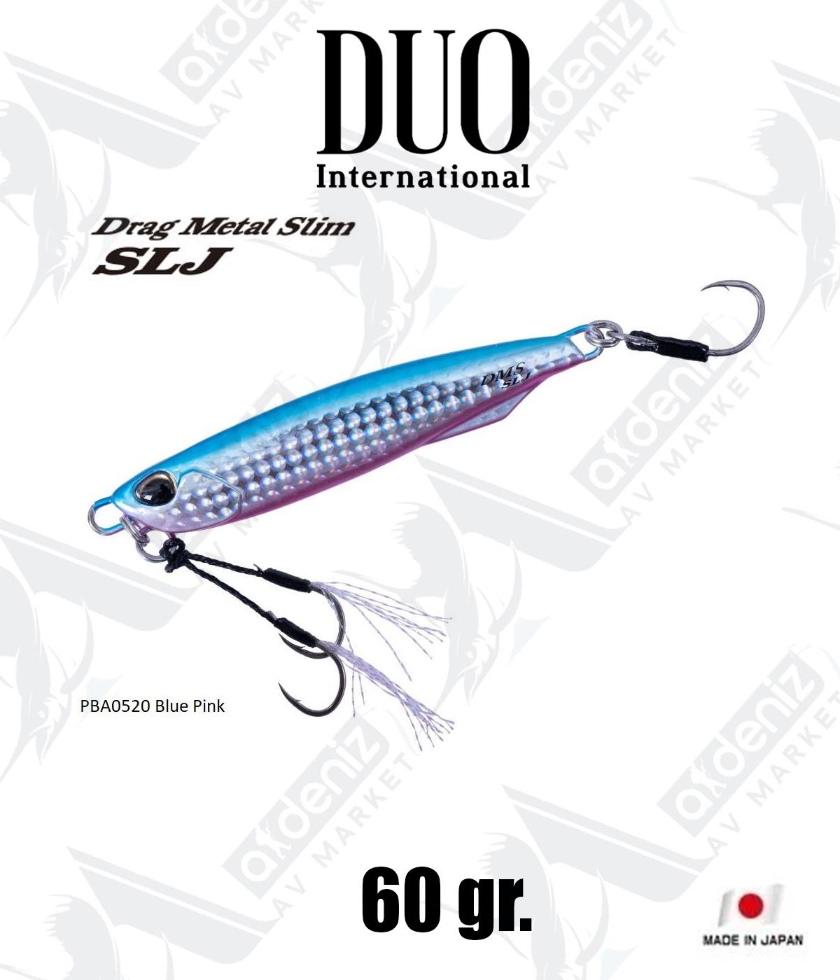 Duo Drag Metal SLJ Jig 60 gr #PBA0520 Blue PinkDUO