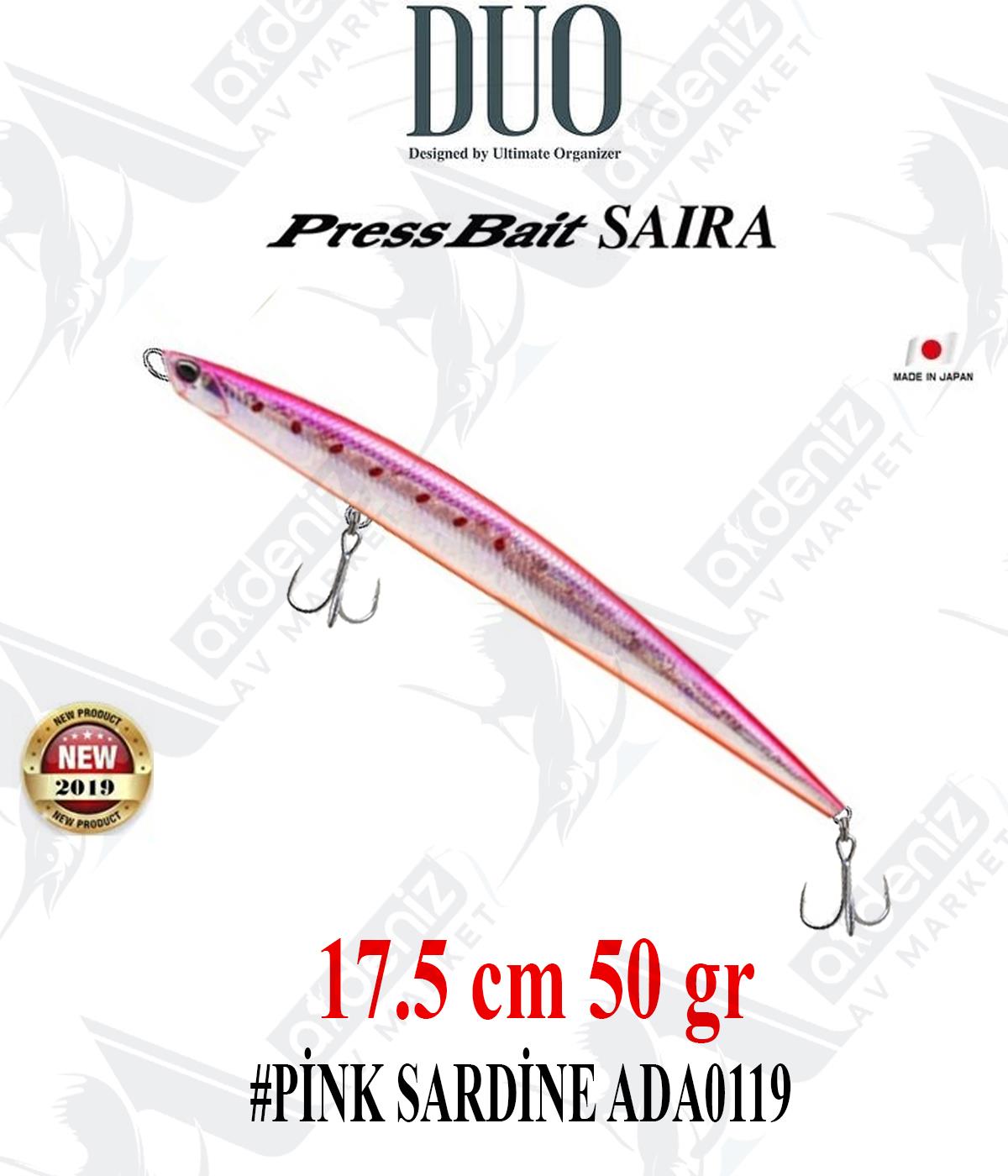 Duo Press Bait Saira 175 mm 50 gr #ADA0119 PİNK SARDİNEDUO
