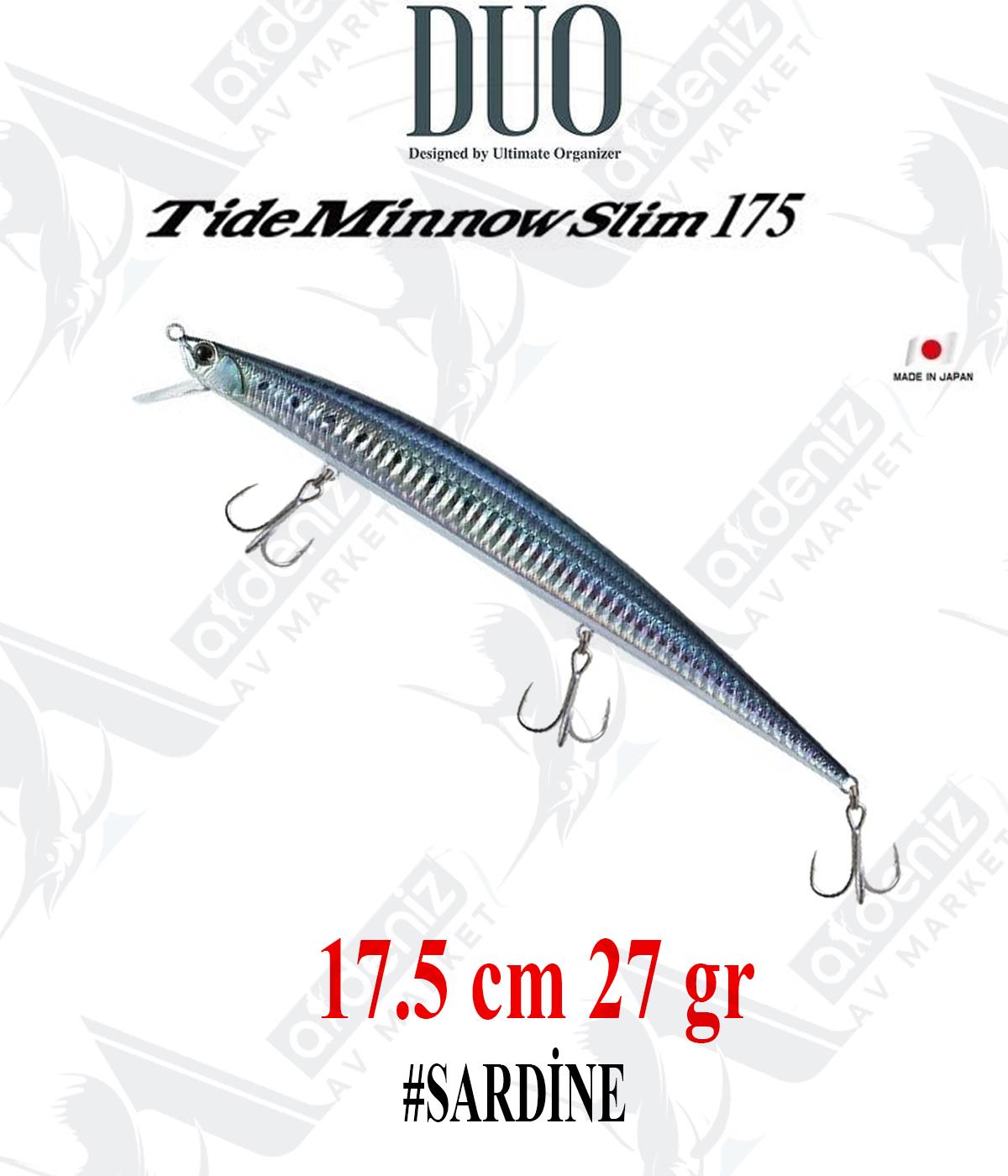 Duo Tide Minnow Slim 175 F 27 gr (Floating) #AHA0011 SardineDUO
