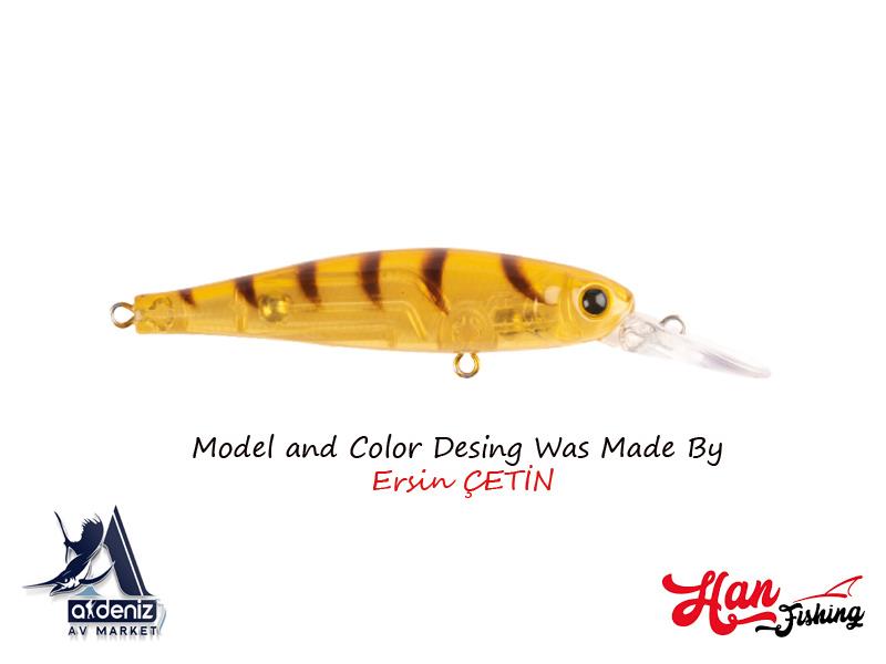 Hanfish Kapan 65mm #KP04-Honey Shrimp