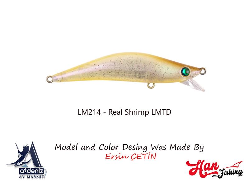 Hanfish Lokman 80S #LM214 Real Shrimp LMTD