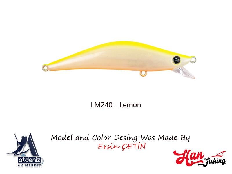 Hanfish Lokman 80S #LM240 Lemon