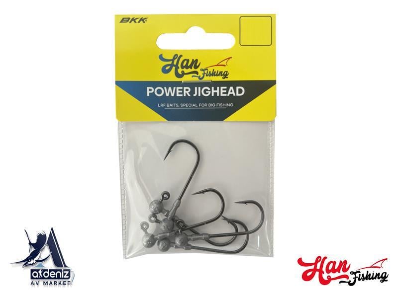 Hanfish Power Jighead 2 Gr Hook Size:2/0 (5 pcs)