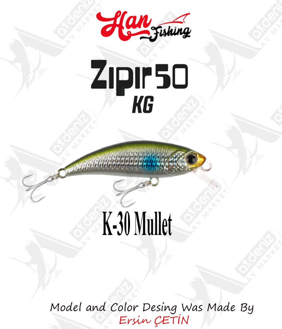 Hanfish Zıpır Kısa Gaga K-30 MulletHAN FİSHİNG