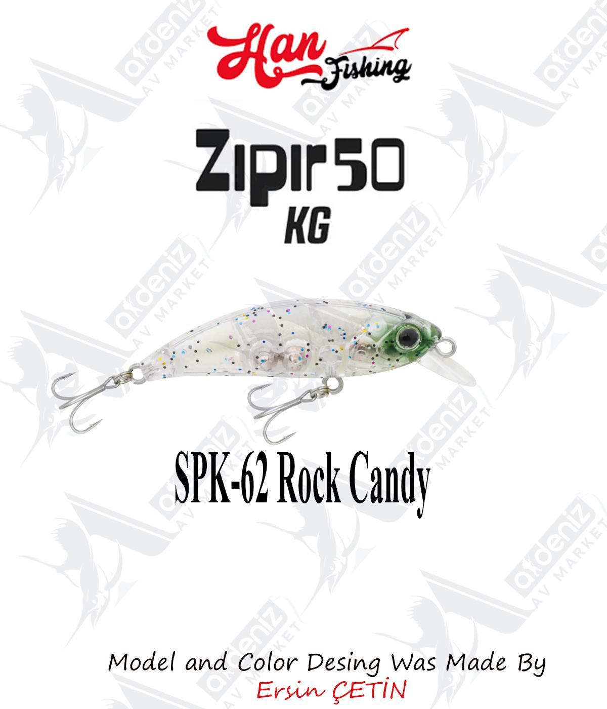 Hanfish Zıpır Kısa Gaga SPK-62 Rock CandyHAN FİSHİNG