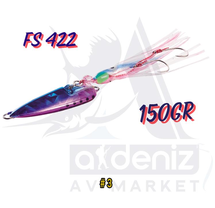 Hayabusa FS 422 Kick Bottom 150gr İnchiku Jig Suni Yem #3HAYABUSA