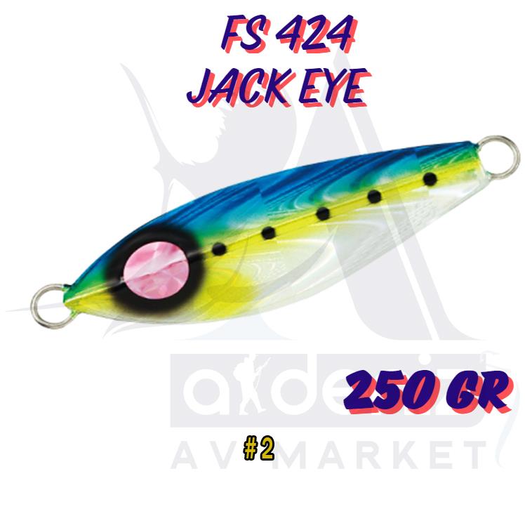 Hayabusa Fs 424 Jack Eye Slow Jig 250 gr 12 cm Color:2HAYABUSA