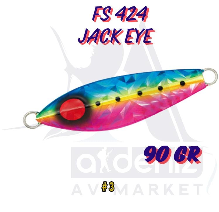 Hayabusa Fs 424 Jack Eye Slow Jig 90 gr 8 cm Color:3HAYABUSA