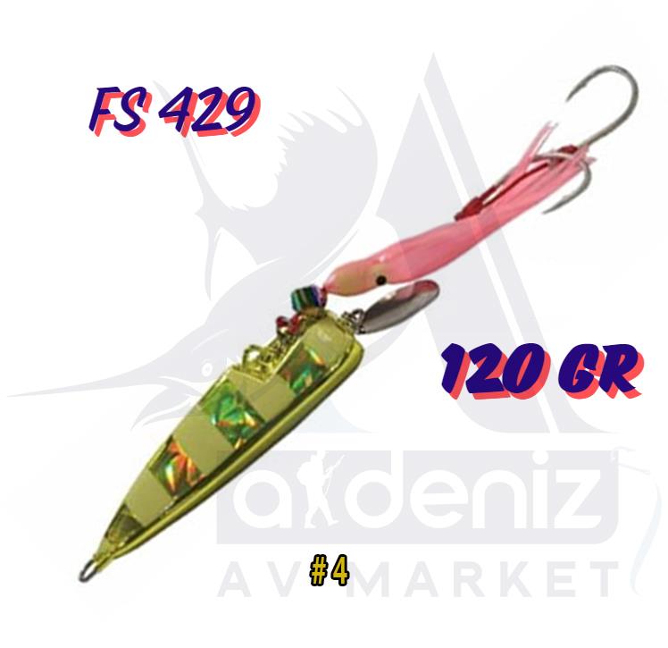 Hayabusa FS 429 Kick Bottom HD 120gr İnchiku Jig Suni Yem #4HAYABUSA