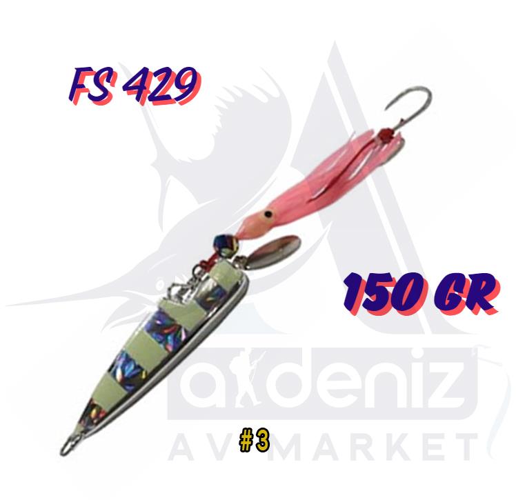 Hayabusa FS 429 Kick Bottom HD 150gr İnchiku Jig Suni Yem #3HAYABUSA