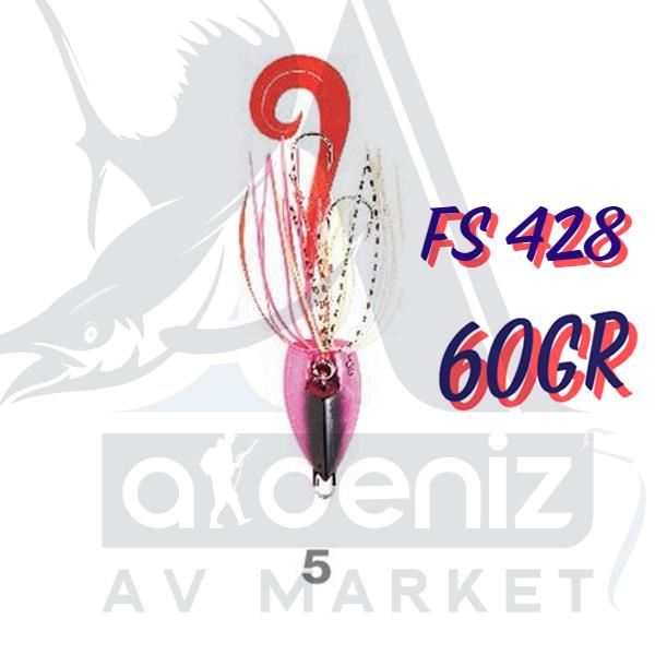Hayabusa Kick Rubber 60gr FS 428 Tai Montajlı Set Jig Yem #5HAYABUSA