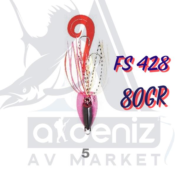 Hayabusa Kick Rubber 80gr FS 428 Tai Montajlı Set Jig Yem #5HAYABUSA