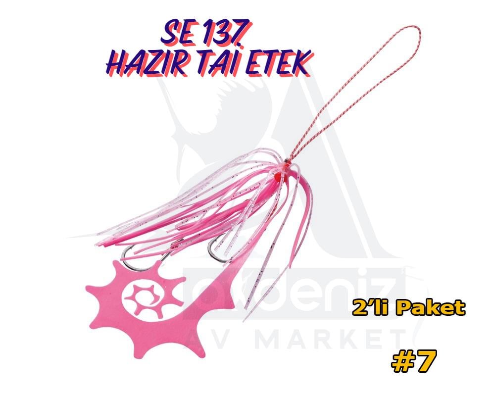 Hayabusa SE 137 Tai Rubber Free Slide Yedek Skirt (Etek) Assist İğneli Set #7HAYABUSA