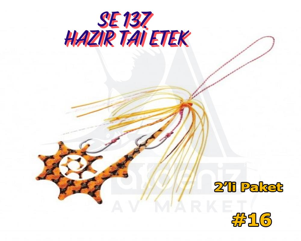 Hayabusa SE 137 Tai Rubber Free Slide Yedek Skirt (Etek) Assist İğneli Set #16HAYABUSA