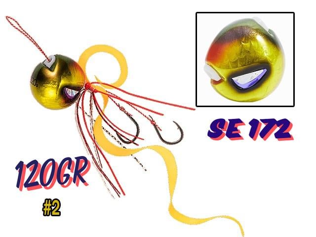 Hayabusa SE 172 Tai Rubber Free Slide SF Montalı Set 120gr Jig Suni yem #2HAYABUSA