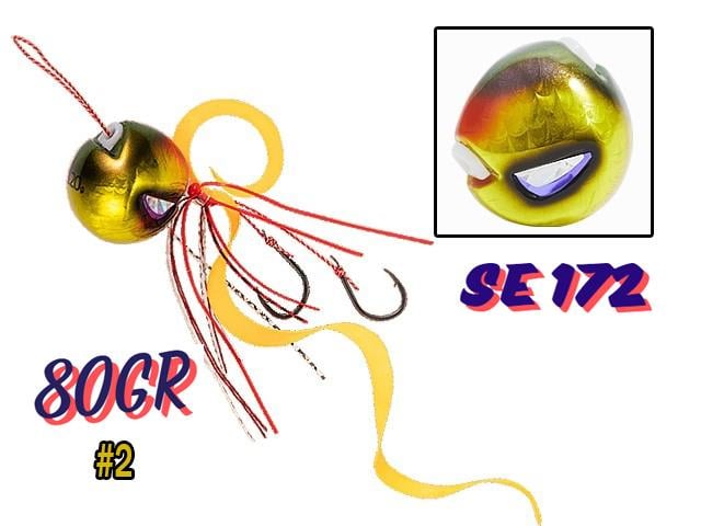 Hayabusa SE 172 Tai Rubber Free Slide SF Montalı Set 80gr Jig Suni yem #2HAYABUSA