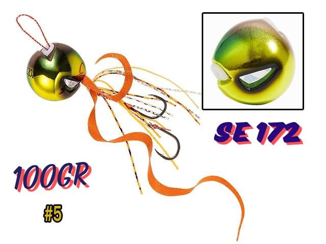 Hayabusa SE 172 Tai Rubber Free Slide SF Montalı Set 100gr Jig Suni yem #5HAYABUSA
