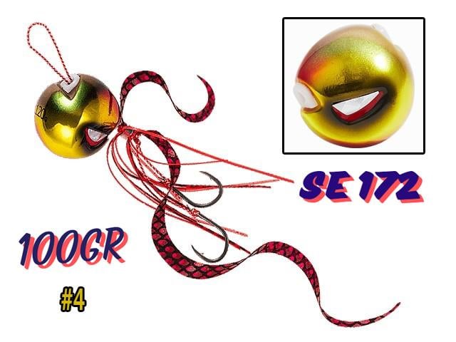 Hayabusa SE 172 Tai Rubber Free Slide SF Montalı Set 100gr Jig Suni yem #4HAYABUSA