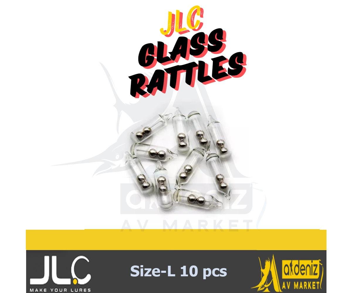 JLC Glass Rattles Size-L 10 pcsJLC JİGGİNG A LA CARTA
